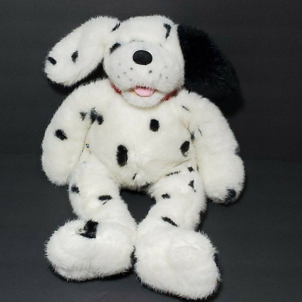 Build A Bear Dalmation Spotted Puppy Dog Plush